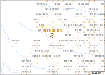 map of Githambo