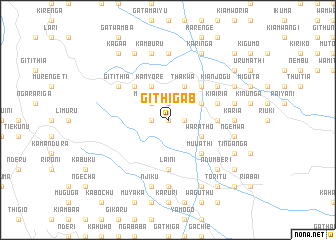 map of Githiga B