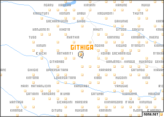 map of Githiga