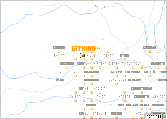 map of Githima