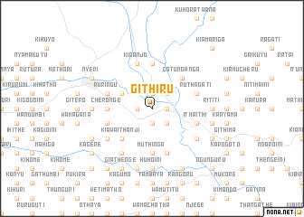 map of Githiru