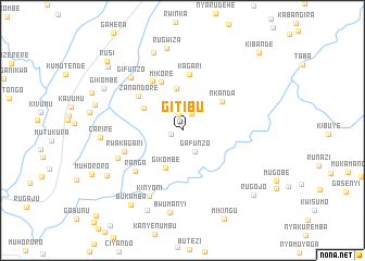 map of Gitibu