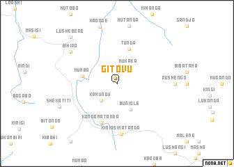 map of Gitovu