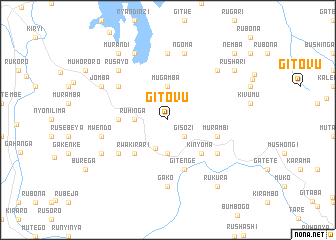 map of Gitovu