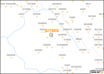 map of Gitovu