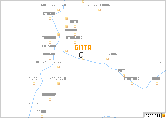 map of Gitta