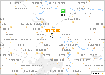 map of Gittrup