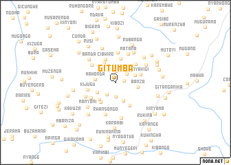 map of Gitumba