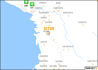 map of Gitwa