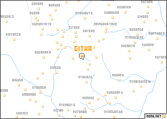 map of Gitwa