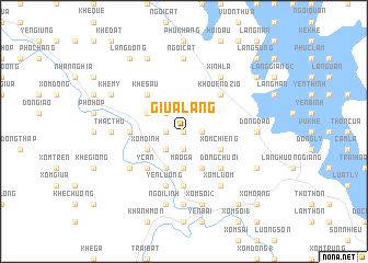 map of Giữa Làng