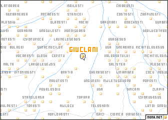 map of Giuclani
