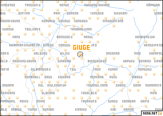 map of Giuge