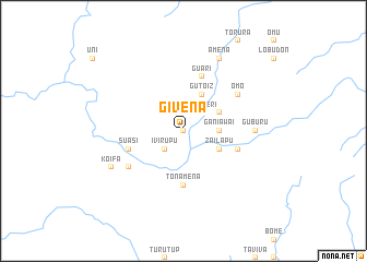 map of Givena