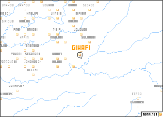 map of Giwafi
