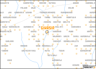 map of Giwasir