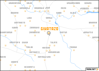 map of Giwatazo