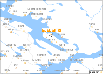 map of Gjelsviki