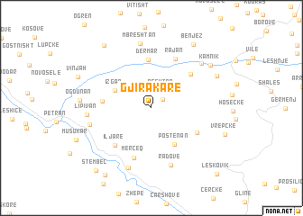 map of Gjirakarë