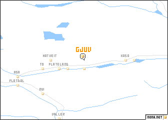 map of Gjuv