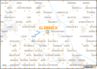 map of Glabbach