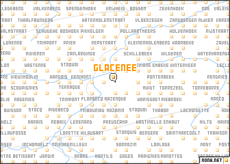 map of Glacenée