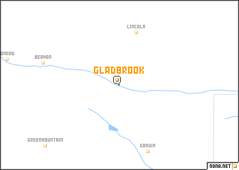 map of Gladbrook