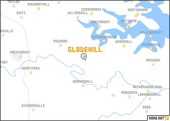 map of Gladehill