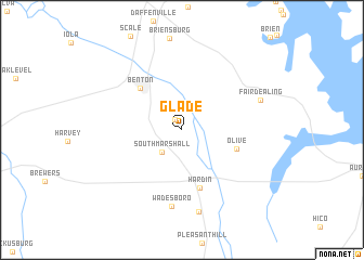 map of Glade