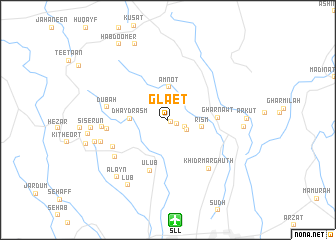 map of Glaet