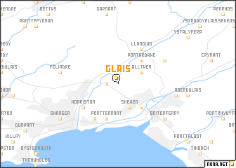map of Glais
