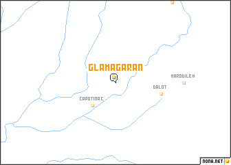 map of Glamagaran