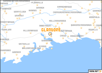 map of Glandore