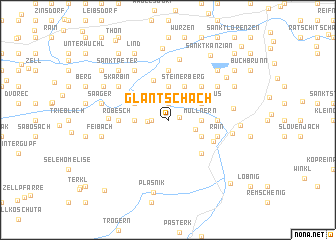 map of Glantschach