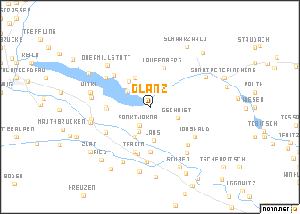 map of Glanz