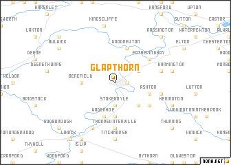 map of Glapthorn