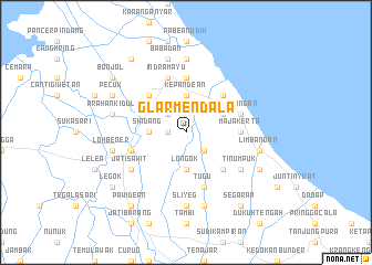 map of Glarmendala