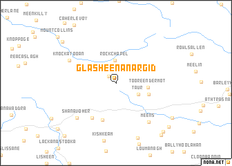 map of Glasheenanargid