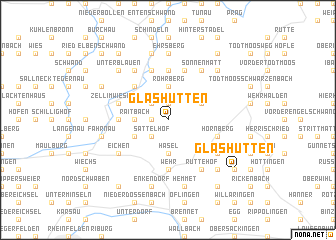 map of Glashütten