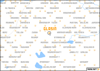 map of Glasin