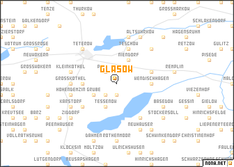 map of Glasow