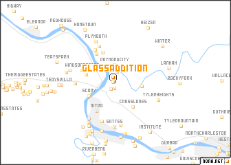 map of Glass Addition