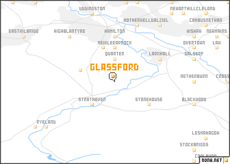 map of Glassford