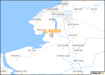 map of Glasson