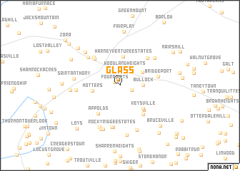 map of Glass