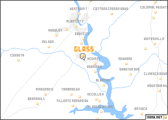 map of Glass