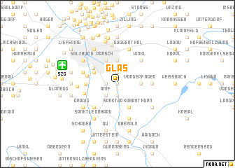 map of Glas