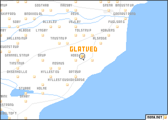 map of Glatved