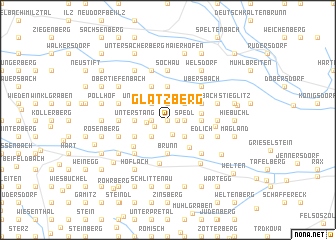 map of Glatzberg