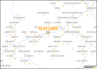 map of Glatzham